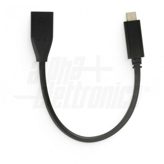 CAVO USB 3.0 DA SPINA USB tipo "C" A PRESA USB tipo "A" - 0,2 M