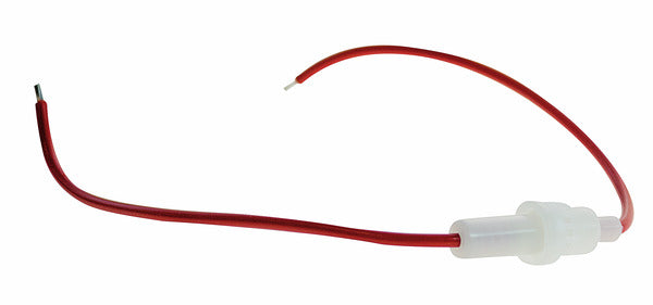 PORTAFUSIBILE 5X20 VOLANTE C/CAVI SOLO PER TENSIONI INFERIORI A 50Vac/75Vdc