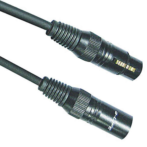 CAVETTO a-LIFE SP. CANNON - PR. CANNON, 10,0m, D.6,0mm, NERO, CONTATTI DORATI