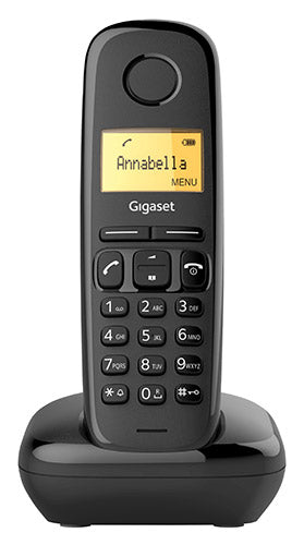 TELEFONO CORDLESS GIGASET A170 - COLORE NERO