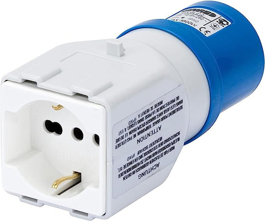 ADATTATORE IC 2P+T 16A 230V 1X2P+T B