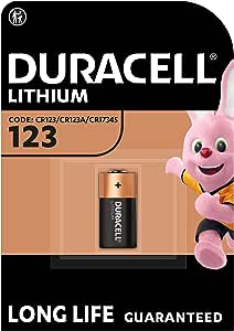 BATTERIA DURACELL CR 123