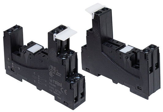 ZOCCOLO DIN PER RELE' 8 PIN 10A 250Vac , Terminali a vite