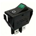 INTERRUTTORE BIPOLARE LUMINOSO VERDE 12x27