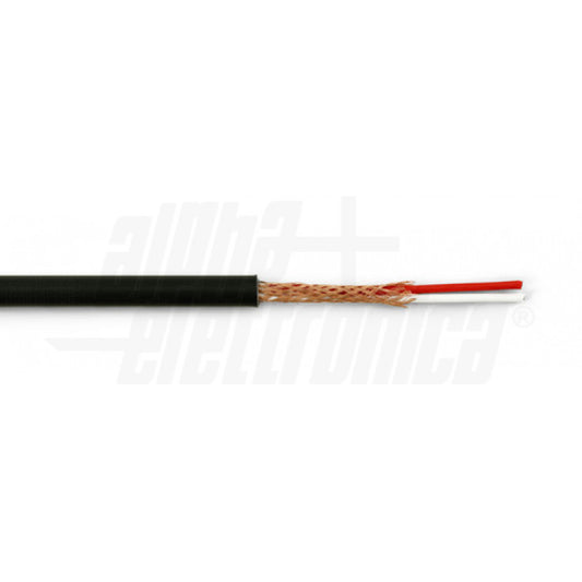 CAVO MICROFONICO BILANCIATO 2x0,25mm² - LSZH   AL MT