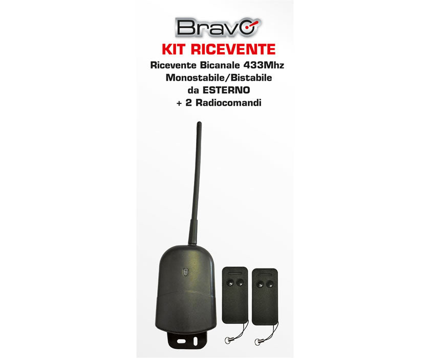 KIT RICEVENTE UNIVERSALE 433Mhz ESTERNO