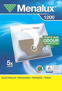 SACCHETTI ASPIRAPOLVERE MENALUX 1200 = T185