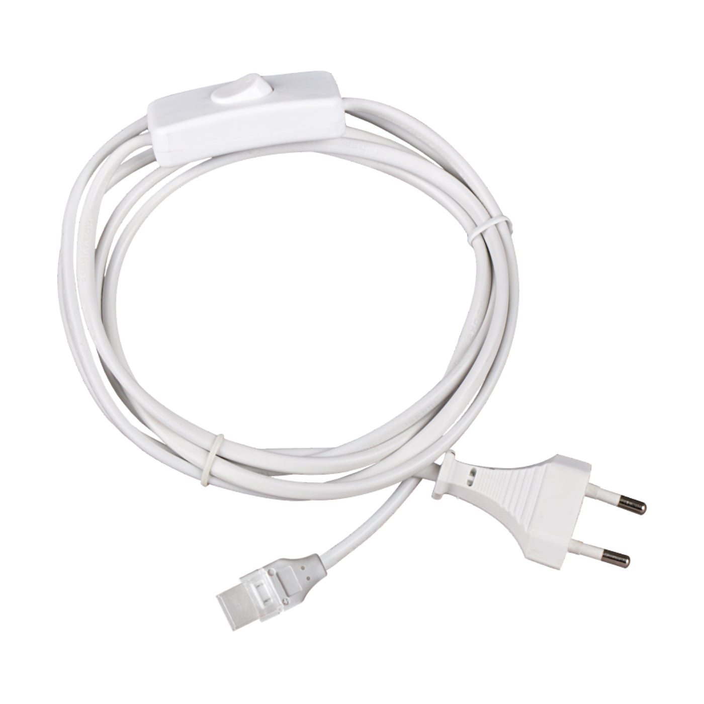 CAVO SPINA PER STRISCE LED220V CON INTERRUTTORE 1 METRO