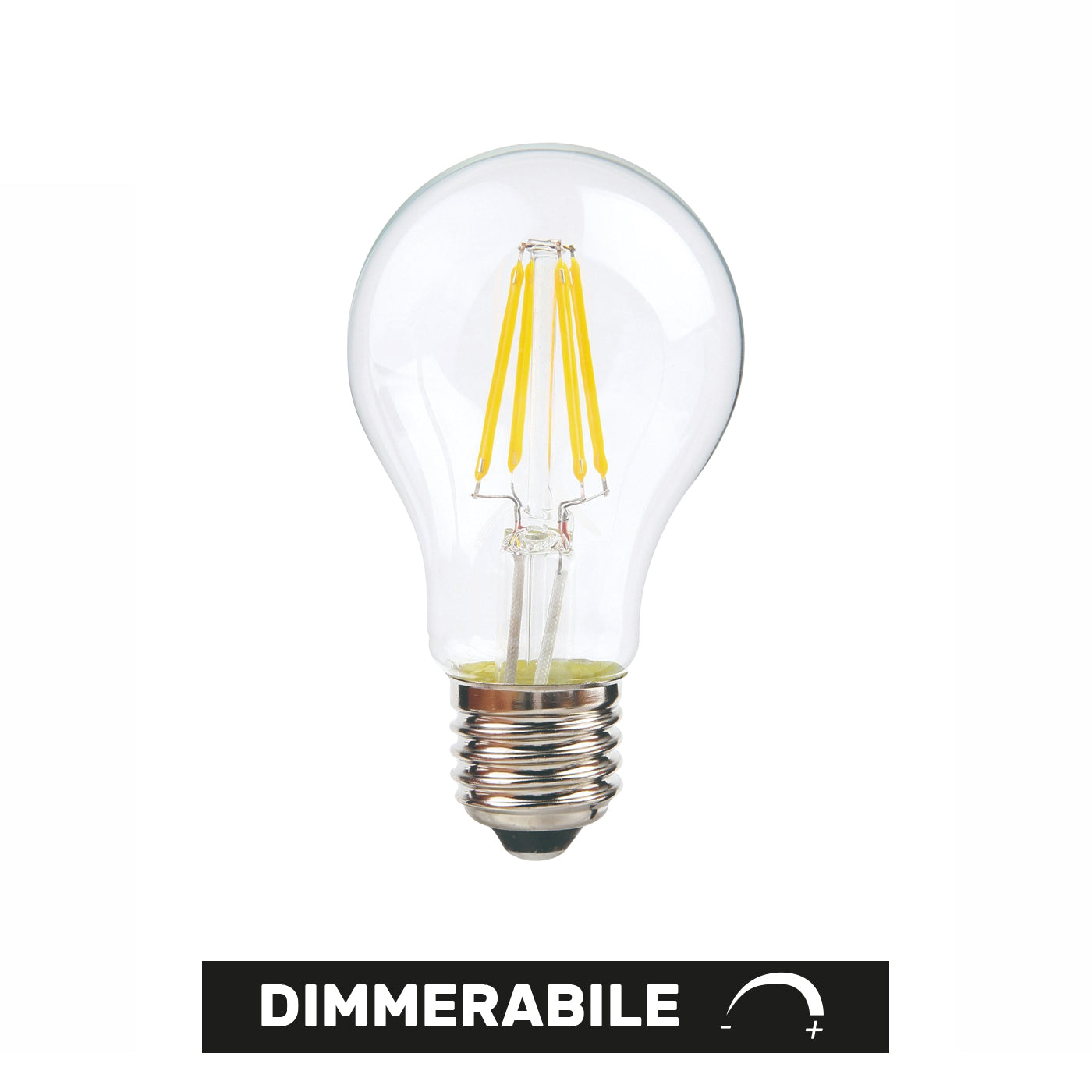 LAMPADINA CLASSICA DIMMERABILE LED 10W 1400lm 4000K E27