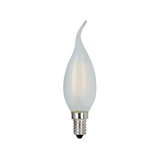 LAMPADINA FIAMMA C37 VETRO FROST 4W 450lm 2700K