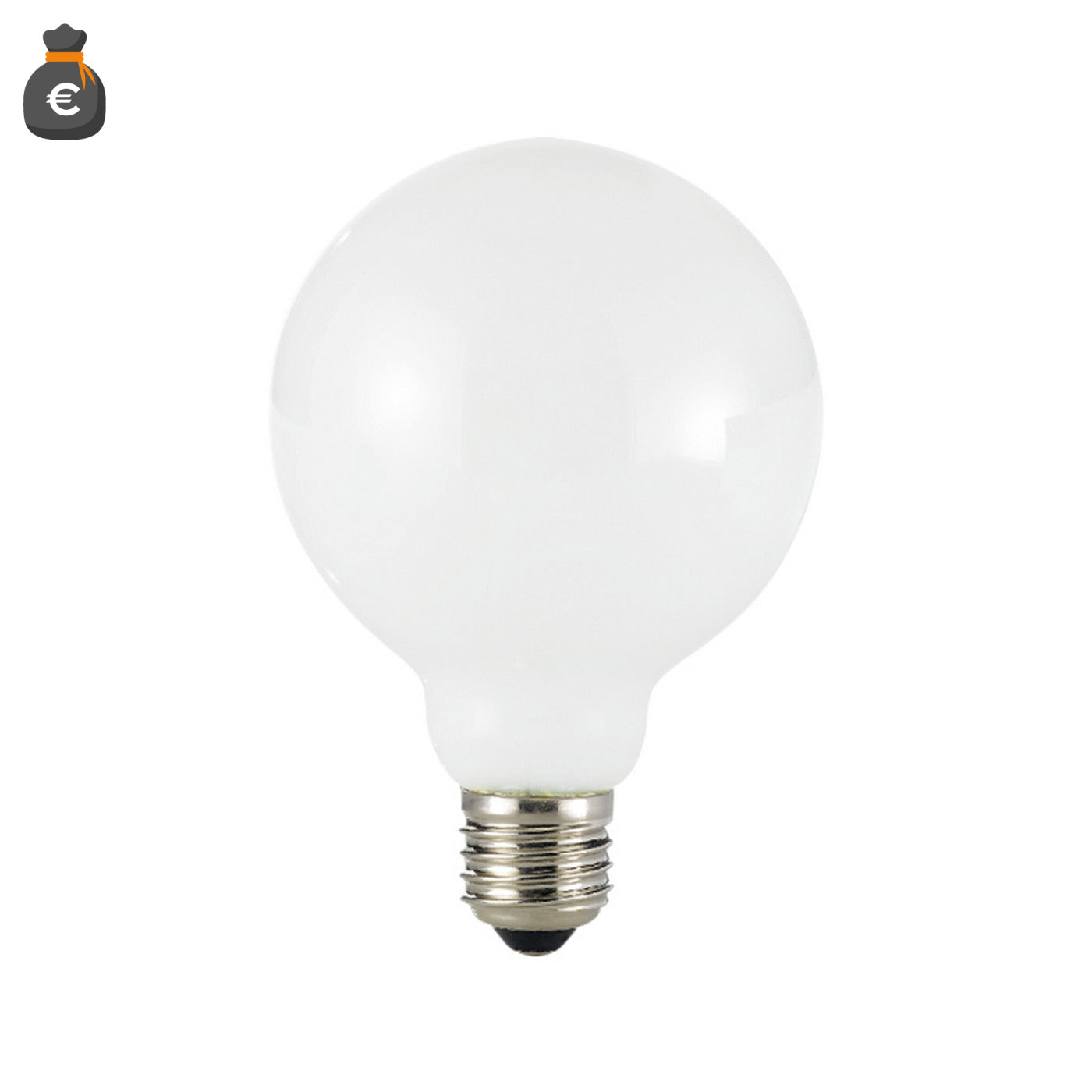 LAMPADINA GLOBO CLASSIC 8W - LUCE CALDA G95 1000lm 4000K  E27