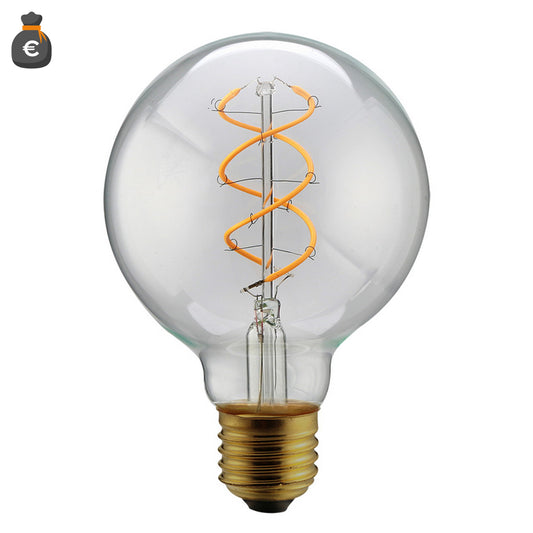 LAMPADINA GLOBO G125 STYLED A SPIRALE 5W 300lm 2200K
