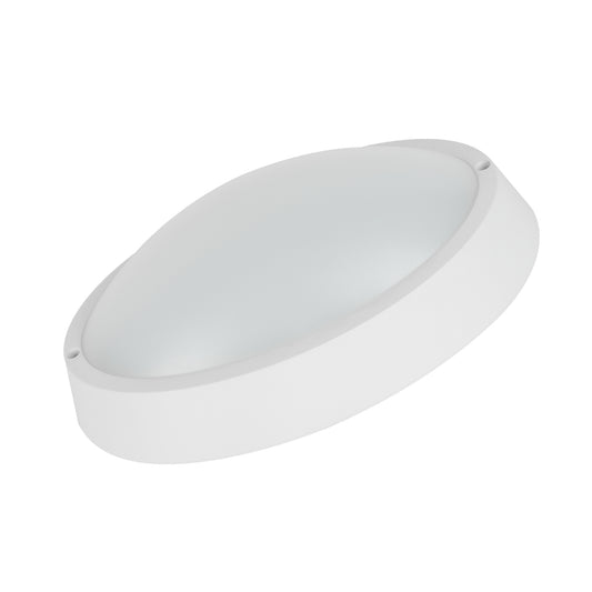 PLAFONIERA LED IP65 15W 1300lm 4000K OVALE BIANCA
