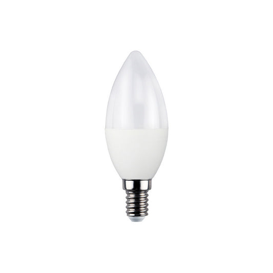 LAMPADINA OLIVA A LED 175-250V 6W 470lm 3000K E14