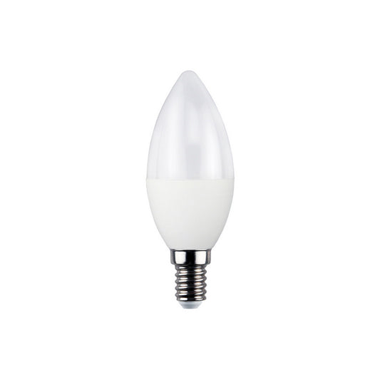 LAMPADINA OLIVA A LED 175-250V 6W 470lm 6000K E14
