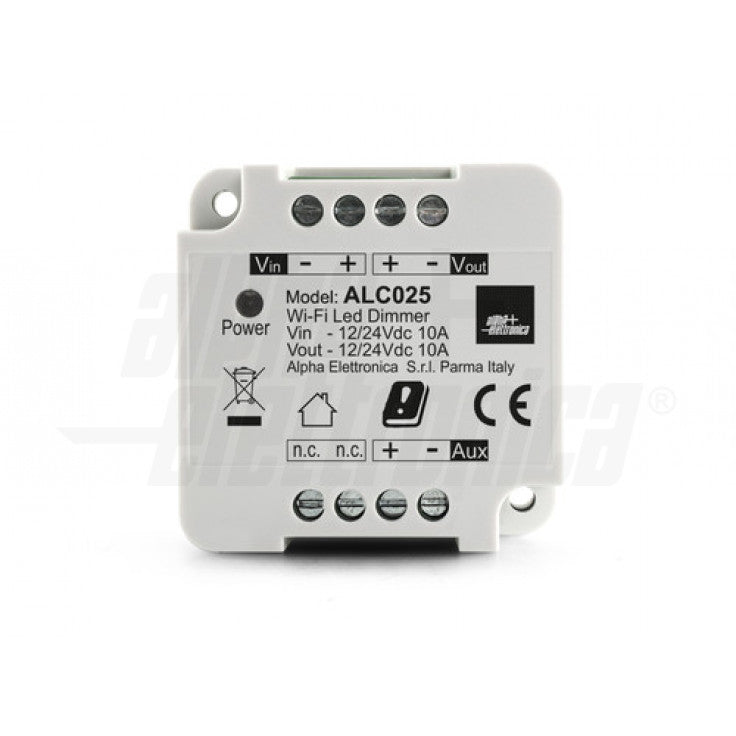 DIMMER PER STRISCE LED MONOCOLORE 12/24V - 10A  COMANDO WIFI