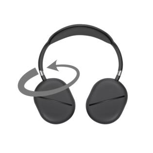 CUFFIA BLUETOOTH 5.3- COLORE NERO