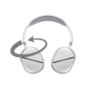 CUFFIA BLUETOOTH 5.3 COLORE SILVER