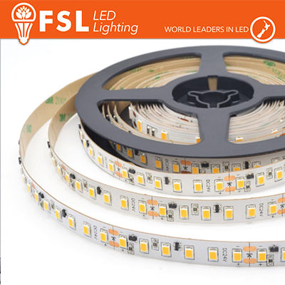STRISCIA LED 5m IP20 2835 24V - 12W/m 120led/m 3000K