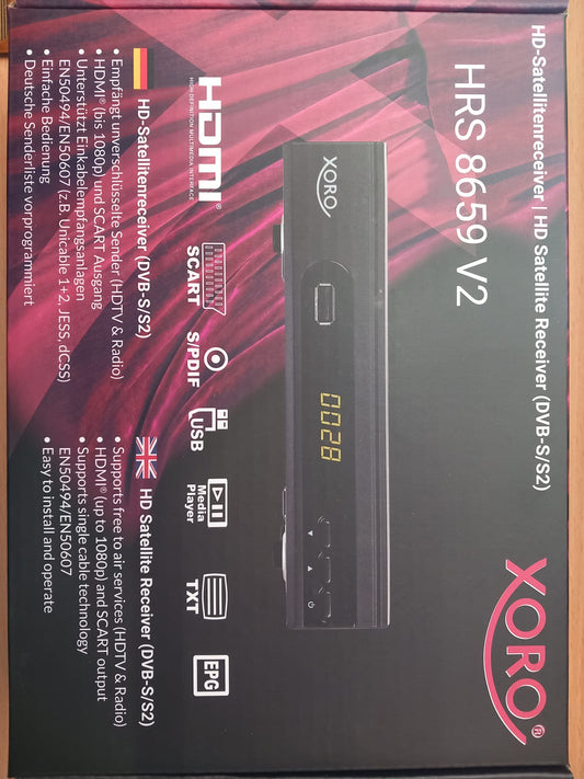 RICEVITORE SATELLITARE FREE HD  XORO