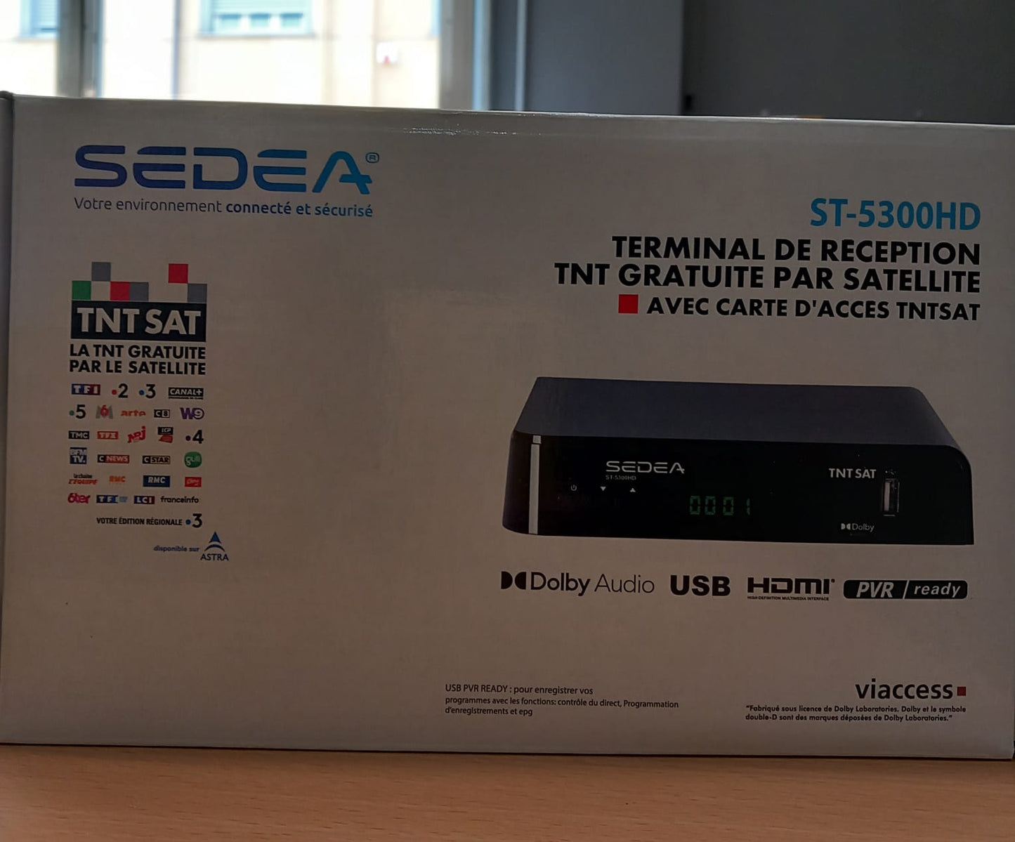 RICEVITORE FRANSAT HD PER ASTRA