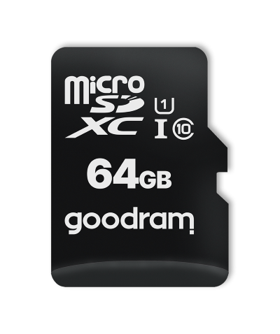 MICROSD 64GB CLASS 10 UHS I + adapter -retail blister