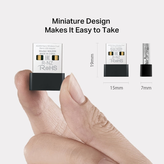 NANO WIRELESS DUAL BAND USB Adapter