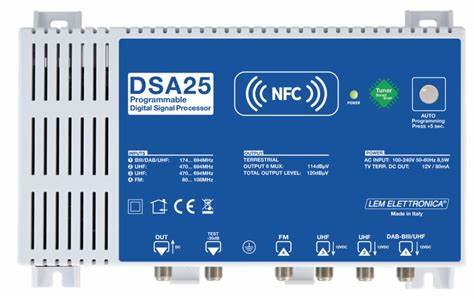 CENTRALINA PROGRAMM. A 32 FILTRI 4 INGRESSI 120dBμV LTE 5G