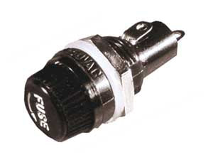 PORTAFUSIBILI A PANNELLO 5x20 10A-250V PTF/600-C