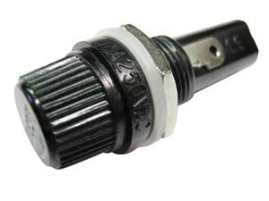 PORTAFUSIBILI A PANNELLO 6,3x32 10A-250V PTFP/108-C