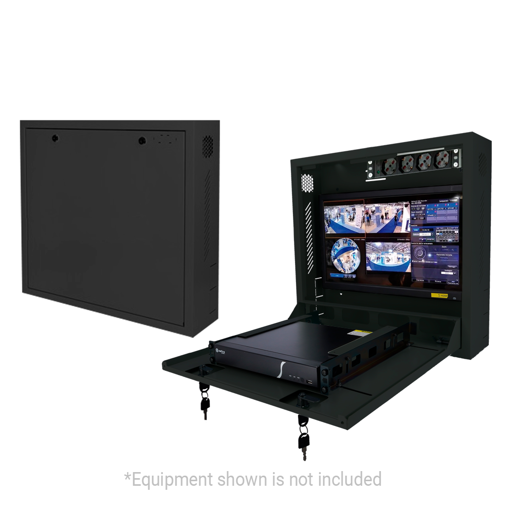 RACK ARMADIO IN METALLO A PARETE