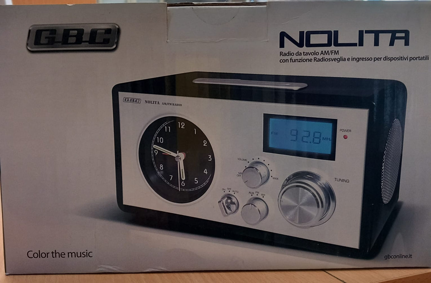 RADIO NOLITA AM/FM GIALLA