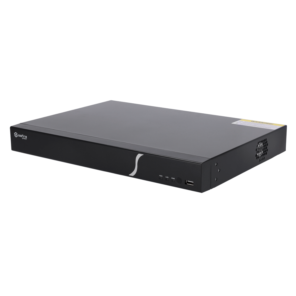 VIDEOREGISTRATORE NVR per telecamere IP gamma B2 16 CH video SAFIRE