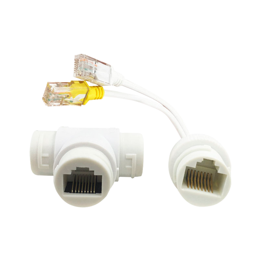 ACCOPPIATORE E SPLITTER POE RJ45 PER TELECAMERE IP