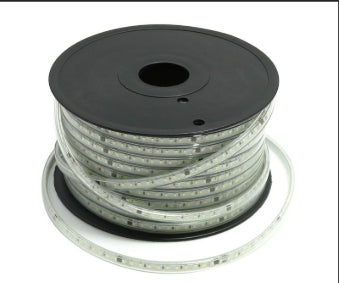 STRISCIA LED 220V 12W/M 25 metri 1380lm/m IP20 SMD2835 3000K
