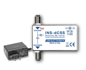 INSERITORE DC PER SCR/dCSS + ALIMENTATORE AC 230V 50/60Hz DC 15V