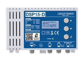 AMPLIFICATORE DIGITALE TV PROGR.A FILTRI DIGITALI