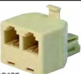 RACCORDO SPINA PLUG 8 / 2 PRESE PLUG 8