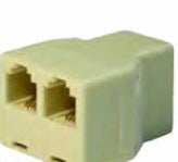 RACCORDO PRESA PLUG 6 / 2 PRESE PLUG 6