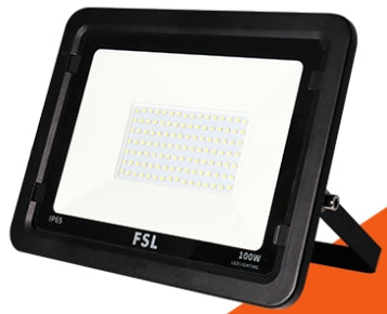 PROIETTORE PER ESTERNI NERO 150W - IP65 115° 4000K