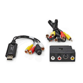 VIDEO GRABBER CAVO A/V - SCART SOFTWARE INCLUSO USB 2.0