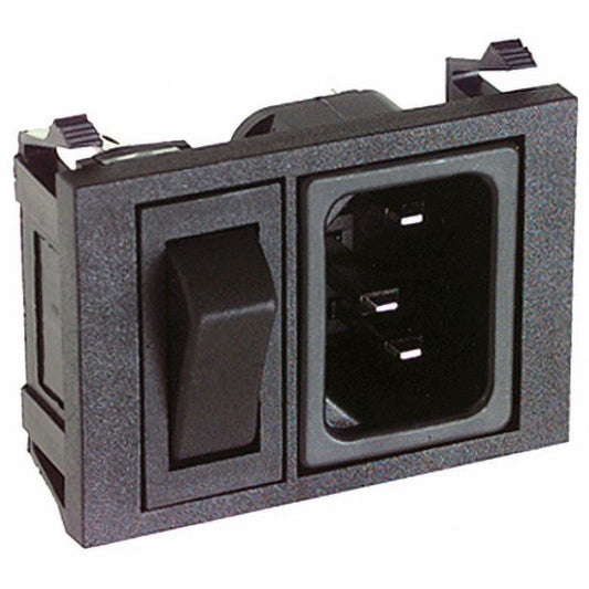 SPINA PANNELLO TRIPOLARE CON INTERRUTTORE