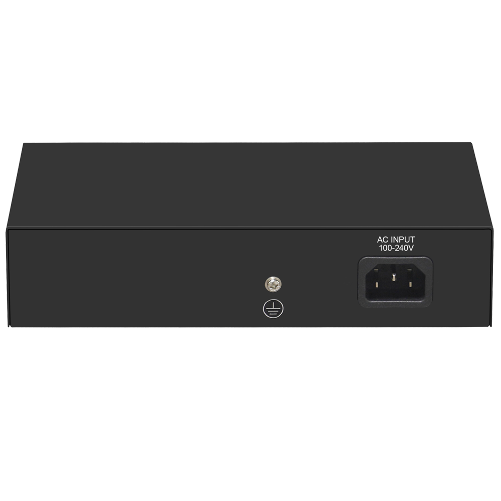 SWITCH POE 4 PORTE POE + 2 UPLINK RJ45