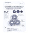 TESTINA RASOIO PHILIPS HQ 9  BLISTER 3 PEZZI