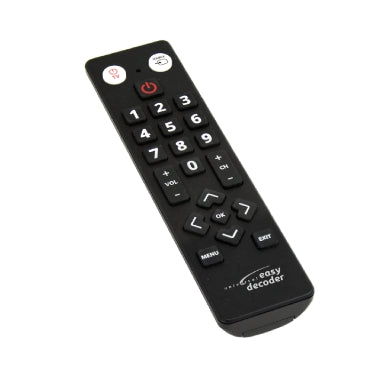 TELECOMANDO UNIVERSALE SEMPLIFICATO PER DECODER + TV LEARNING (FUNZIONI BASE)