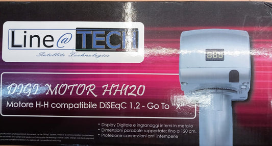 MOTORE PER PARABOLA H-H COMP. DISEQC 1.2