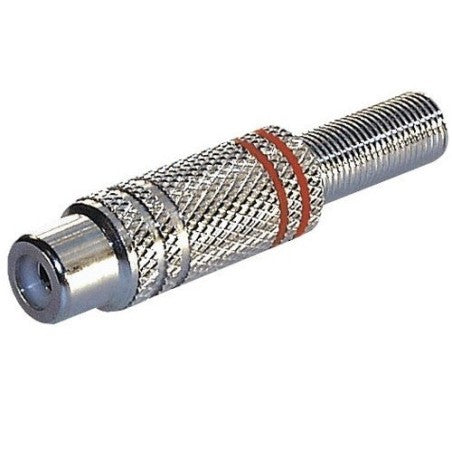 PRESA RCA VOLANTE METALLO